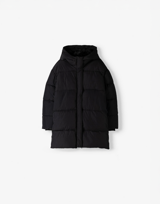 Puffer jacket with hood